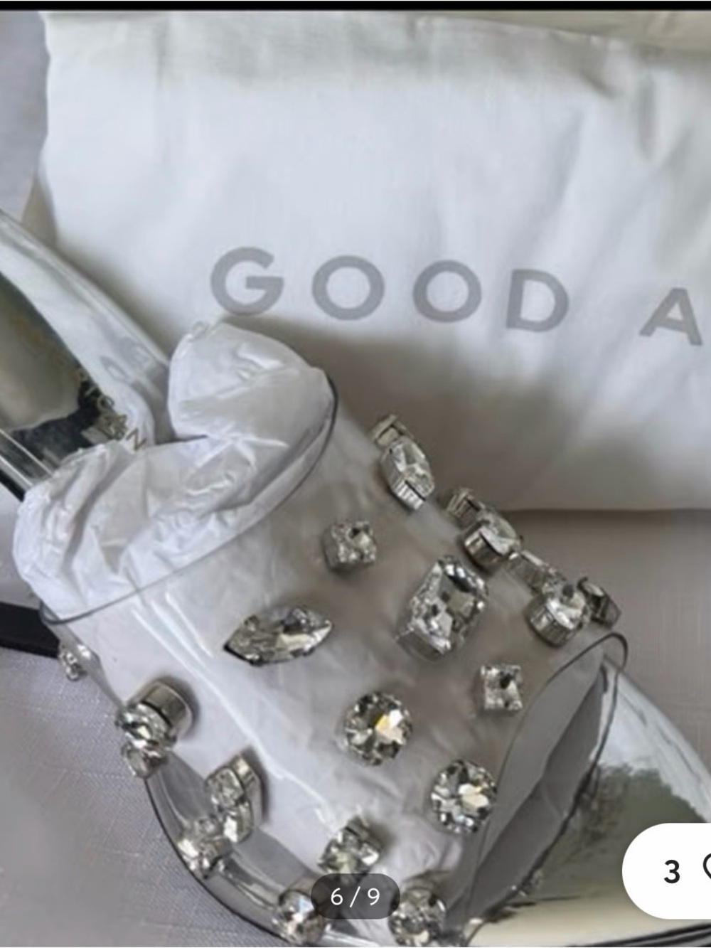 Good American Jeweled Emma Slip Heel - Picture 12 of 14